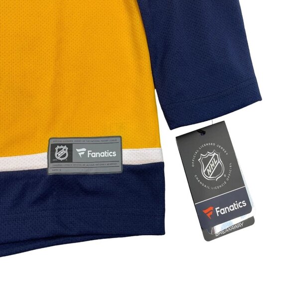 NEW Nashville Predators Subban Fanatics NHL Hockey Jersey Boys Youth L/XL - Picture 10 of 11